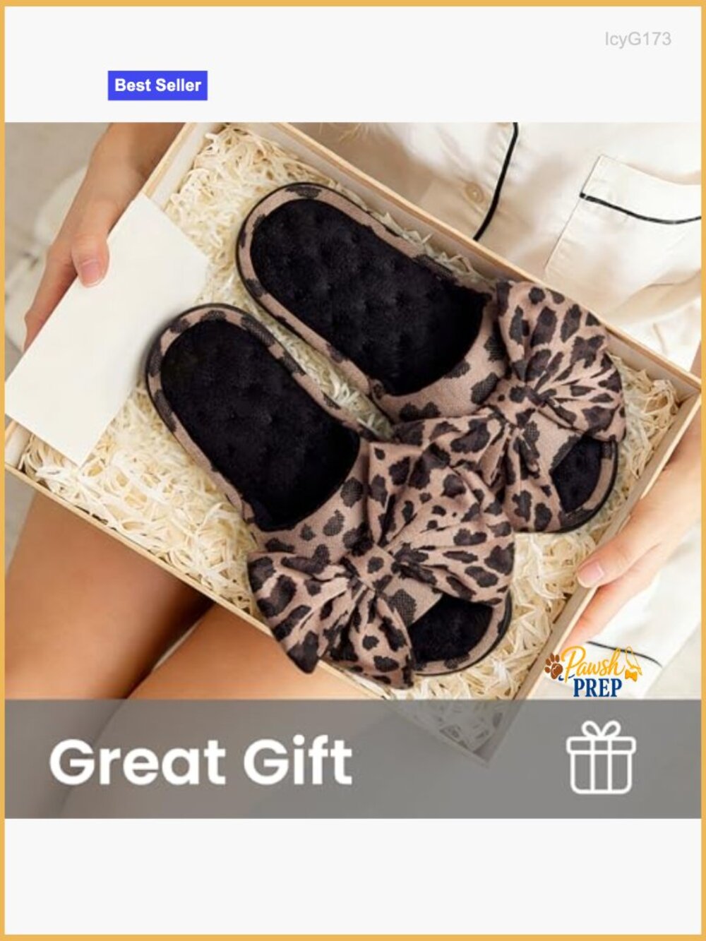 Memory Foam Slide Slippers with Fleece Lining, Indoor Outdoor House Shoes - Picture 6 of 7